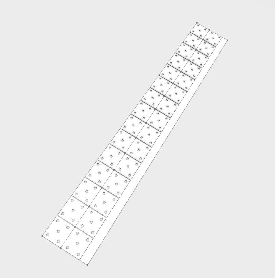 L 角 50x50 t2.3 带 5 个孔 每边 15x