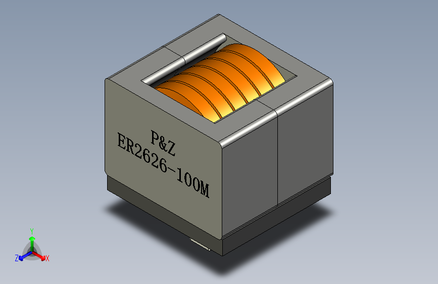 PZ-ER2626系列扁平线高电流电感器
