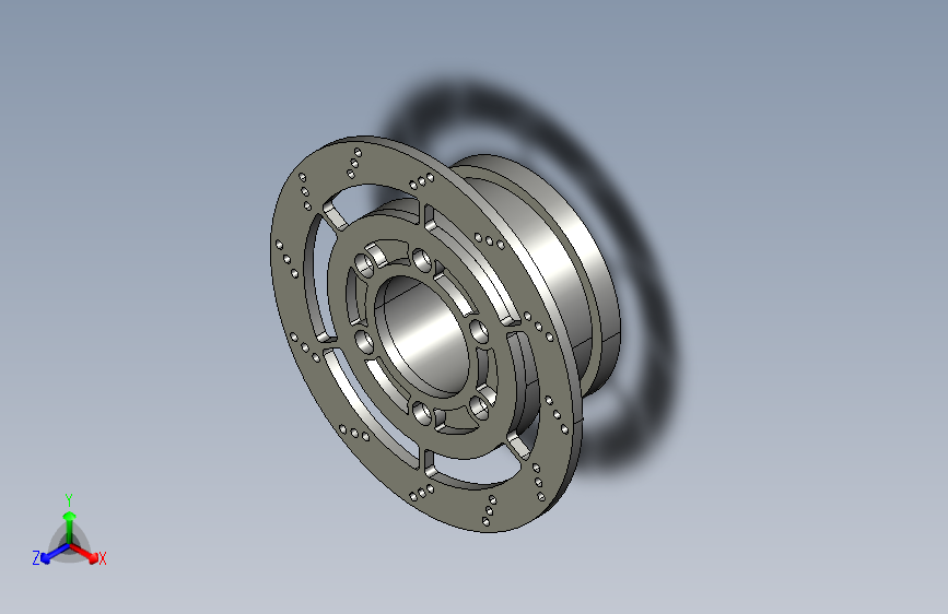 带轮毂的盘式制动器