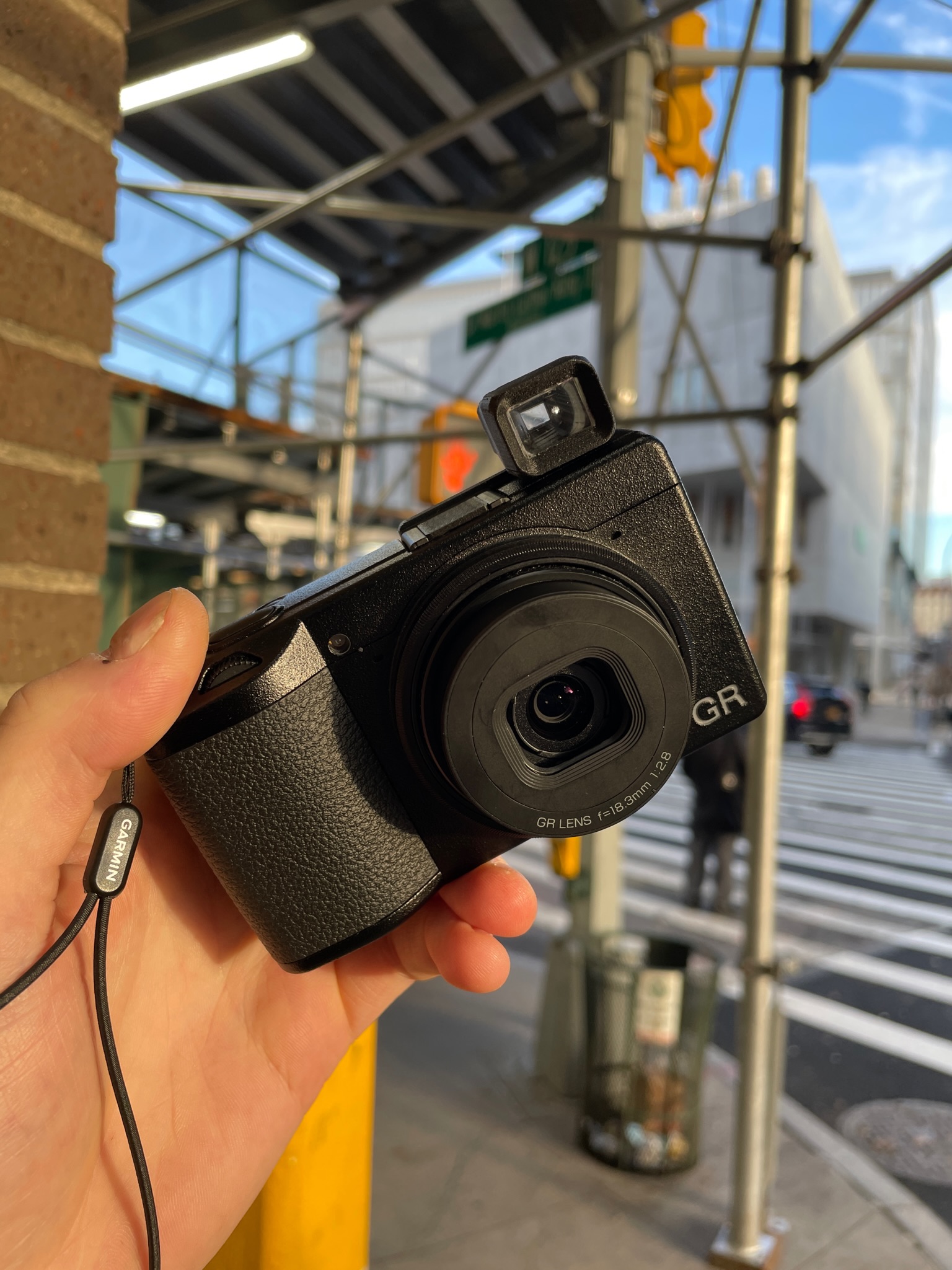 理光GRIII取景器 - 测距仪风格