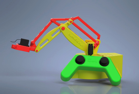 RC控制的机械臂