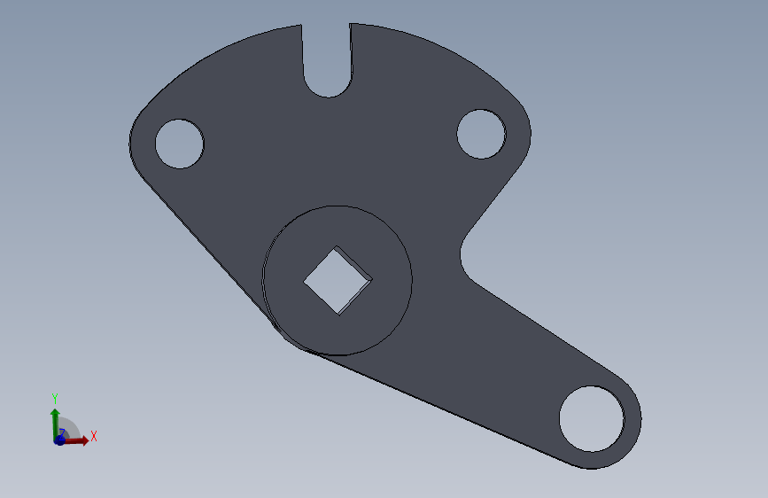 SolidWorks 摆臂