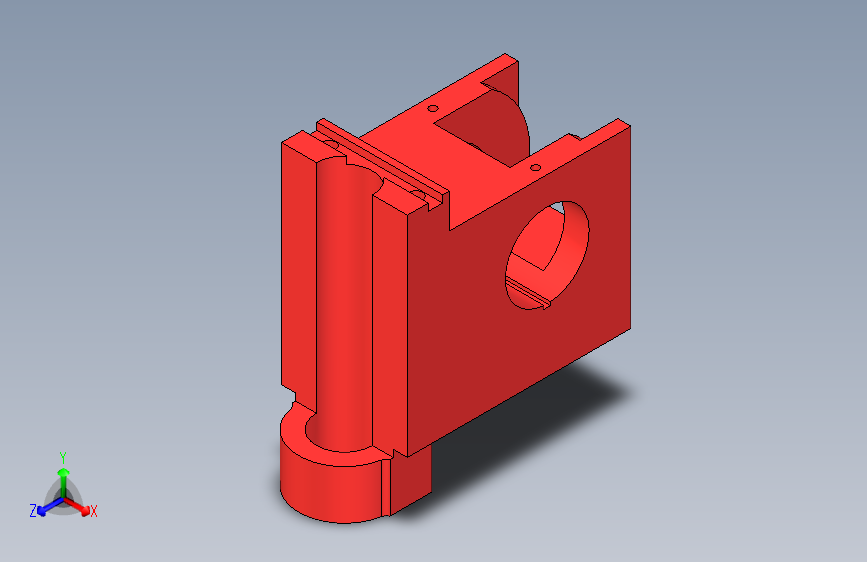 Studycadcam 3D CAD 练习 813_ 链臂连接器_ 链臂连接器_Autodesk Inventor Pro