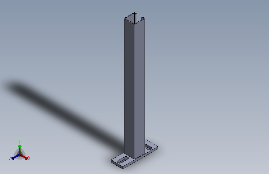Unistrut 钢制 450mm 悬臂臂，尺寸 135 x 45mm (767-517)
