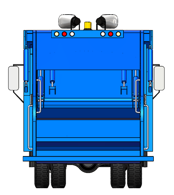 压缩式垃圾收集车