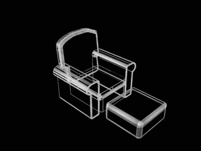观看电视用的ARM椅 Esteban Gabriel Taich
