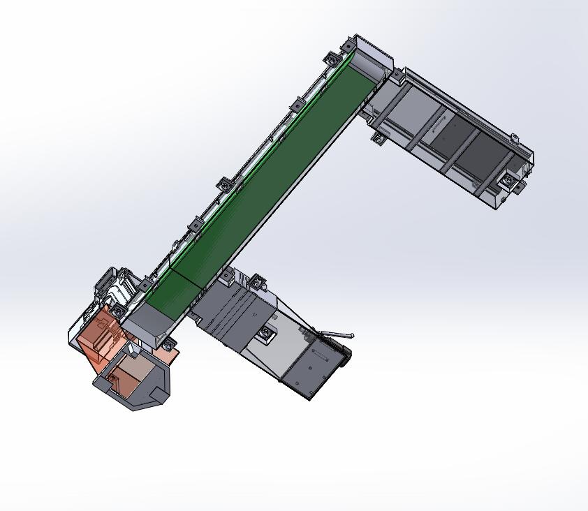 A8 排屑机 立式加工中心用