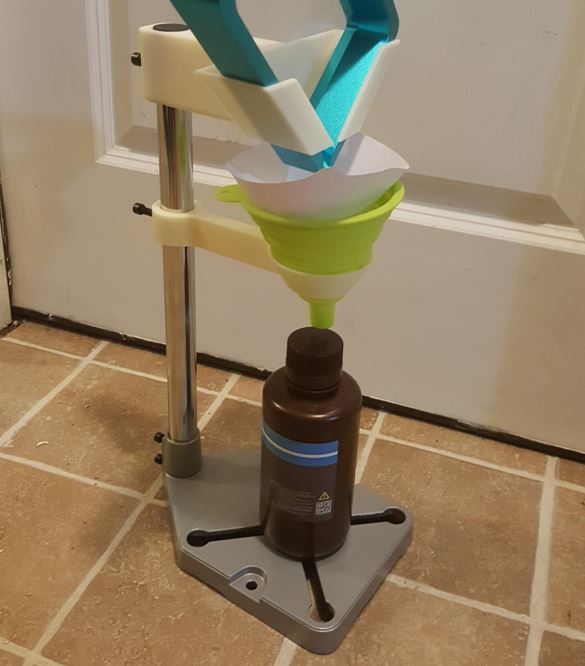 钻机用油漆_树脂过滤器支架