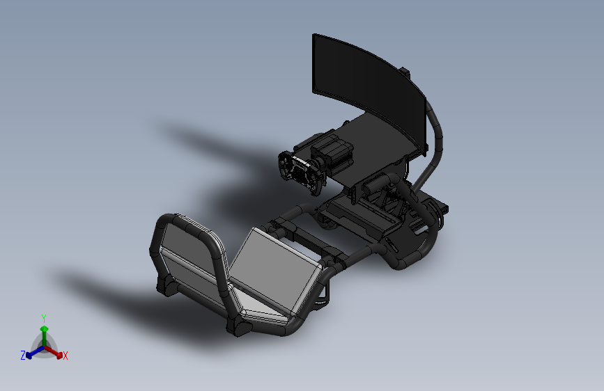 更高一层的F-GT Pro全驾驶舱