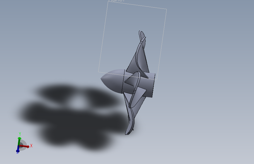 风扇叶片 _ SOLIDWORKS 2024