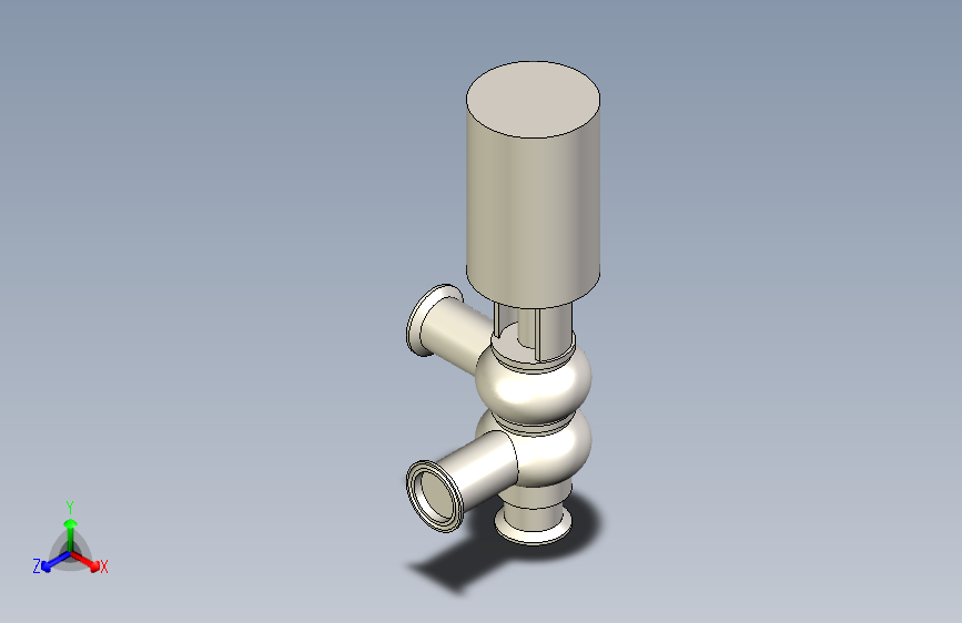 1.5英寸夹式分叉阀