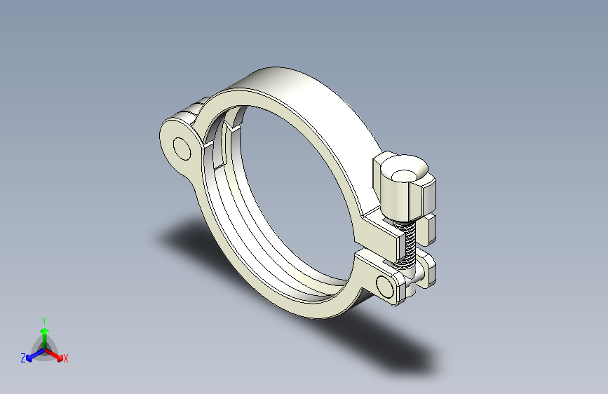 2.5英寸卫生配件夹