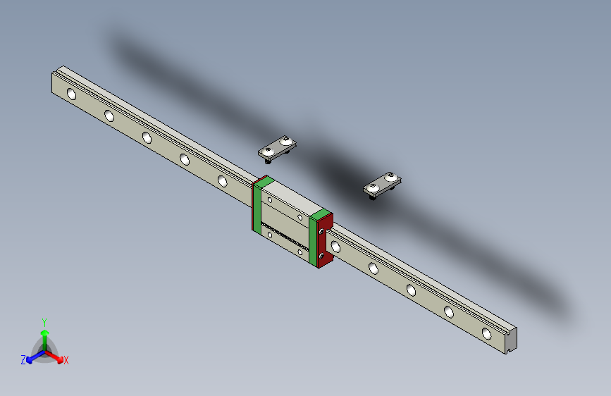 TRONXY+D01+-+X轴滑板