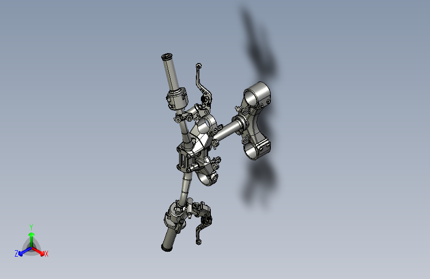 杜卡迪怪兽1100S+Yoke_车把