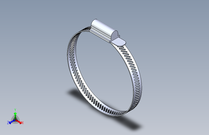 发动机夹在Solidworks中