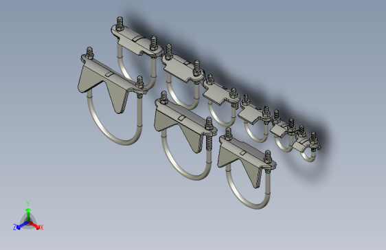 管道、管子和导管用夹式梁