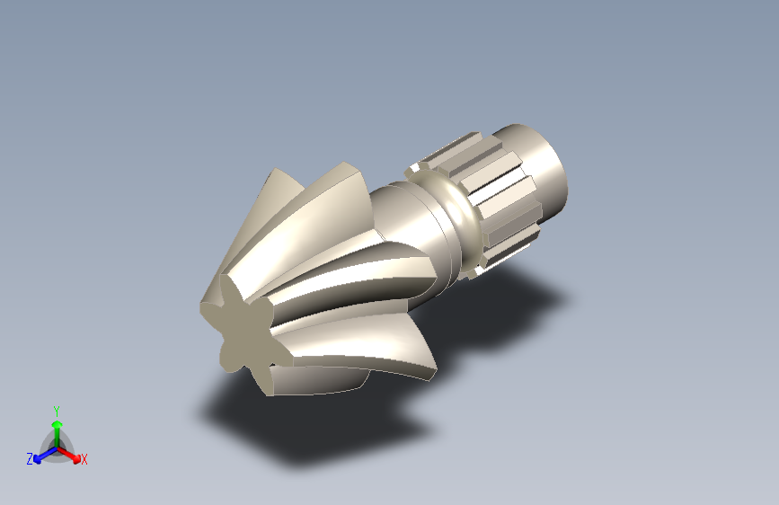 铣刀铣头bevel gear
