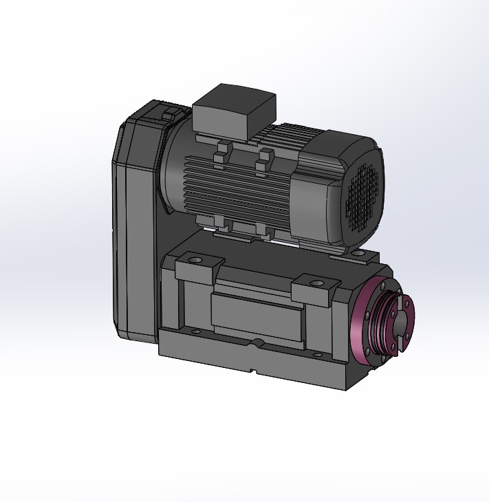 A12 BT40镗铣动力头