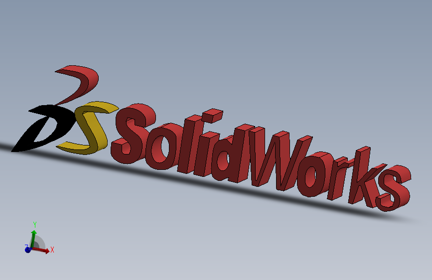 Solid Works 标志