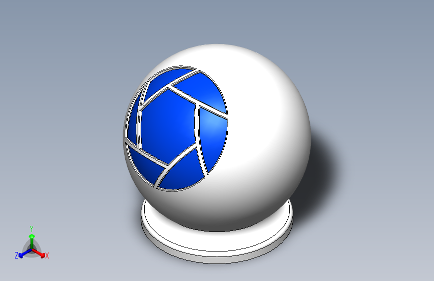 Solidworks教程 #49 如何在Solidworks中设计KeyShot金属标志 BY SOLIDWORKS_EASY_DESIGN。