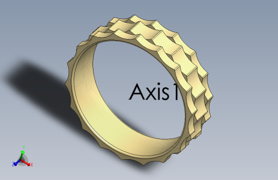 Solidworks教程#18 如何在Solidworks中建模“先进环” BY SOLIDWORKS_EASY_DESIGN。