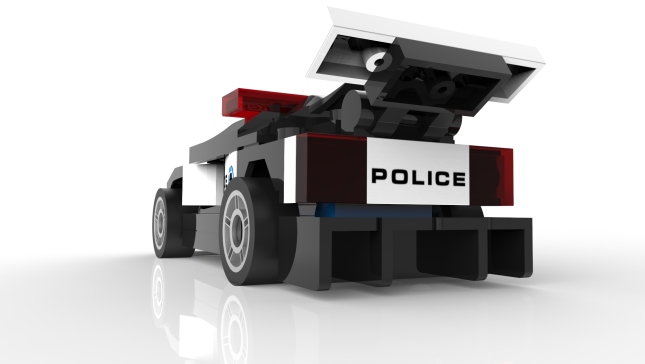 乐高警车