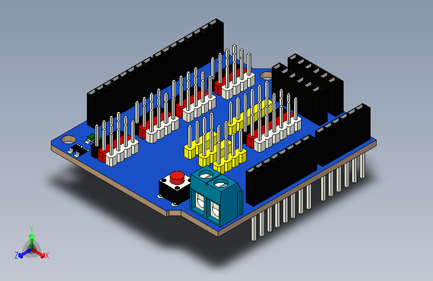 Arduino Uno传感器防护罩，基于YFROBOT传感器防护罩