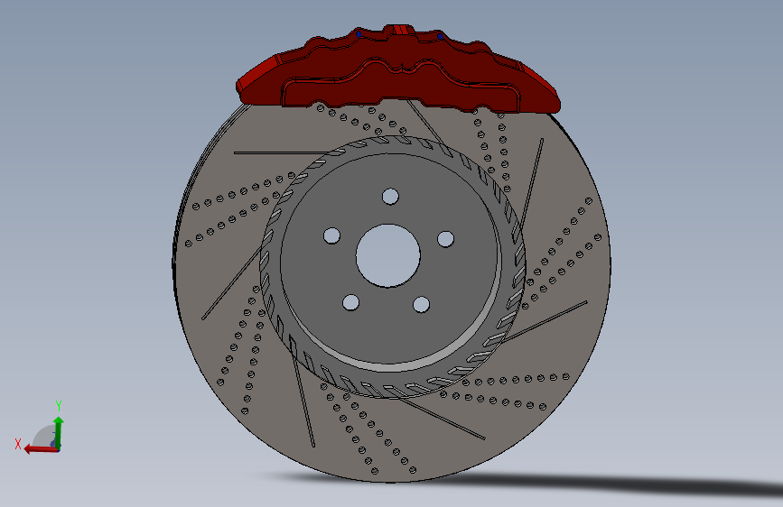 盘式制动 - 盘式制动器（原型）