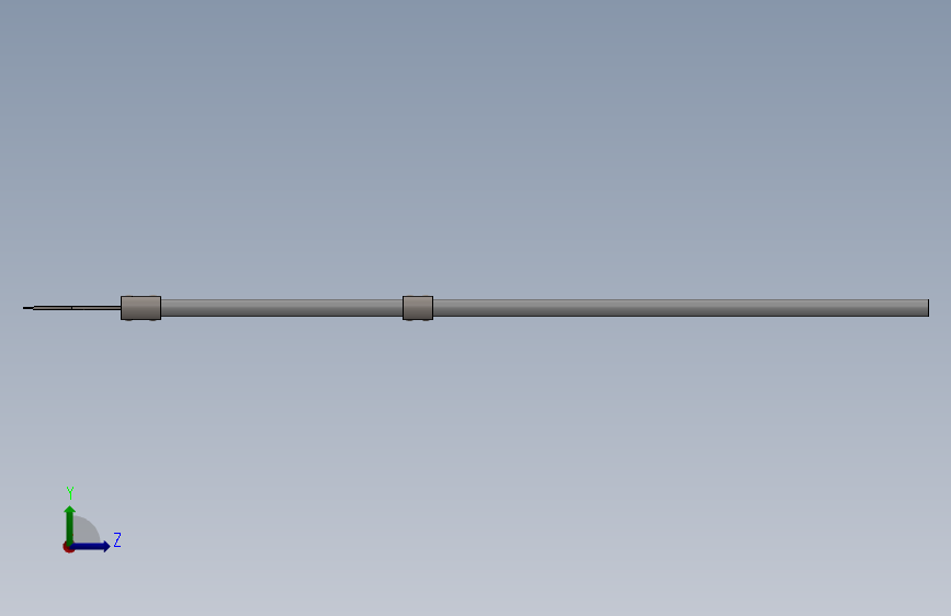 西欧 bardiche 左侧视图