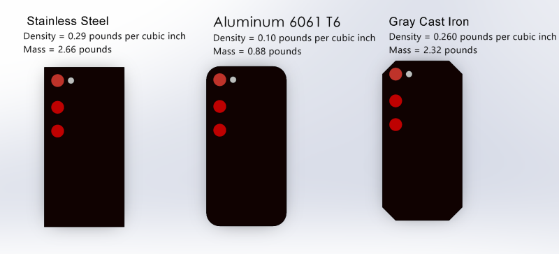 SolidWorks中的材料选择 - iPhone