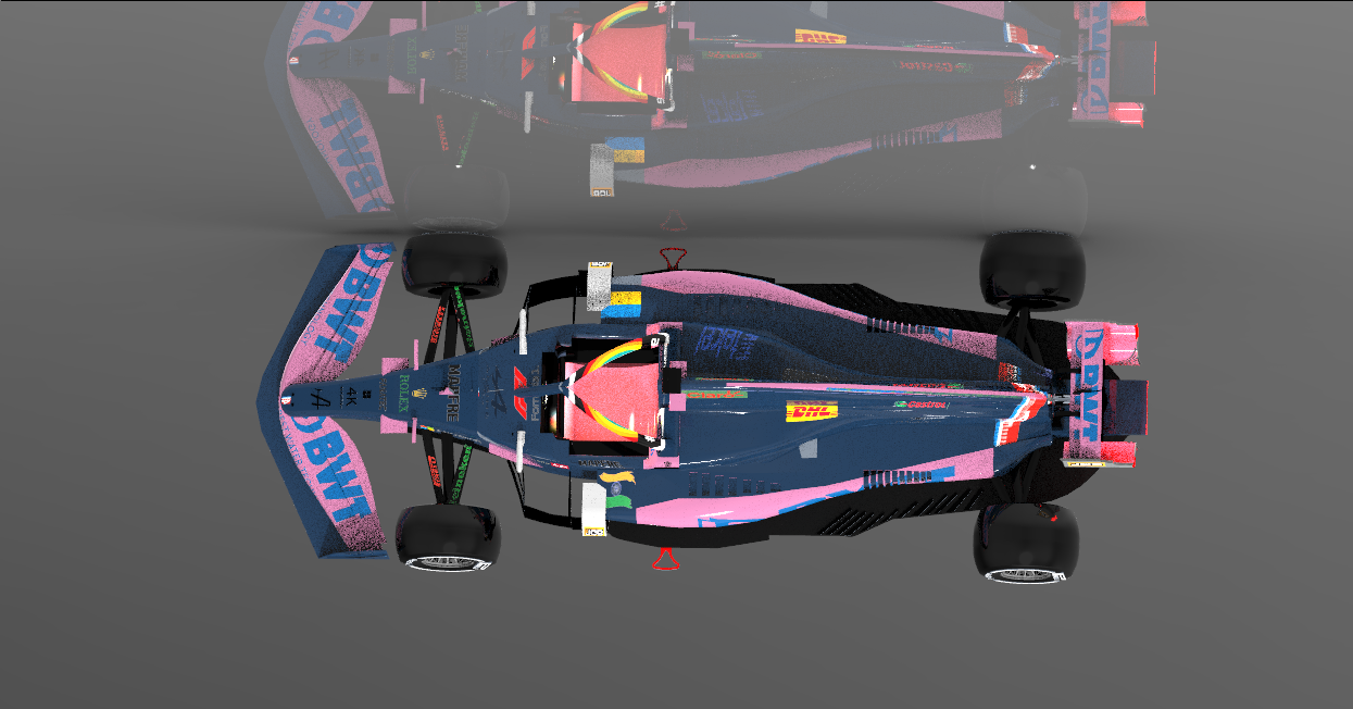 BWT Alpine 2020年一级方程式CAD模型