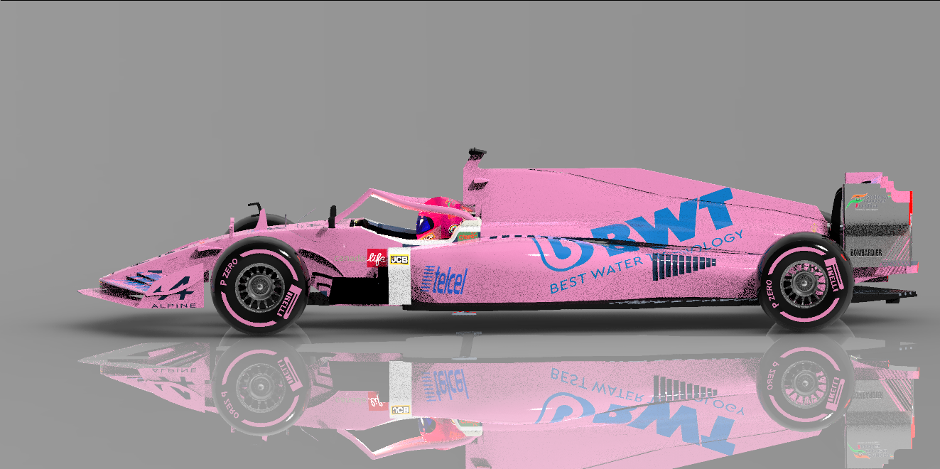 BWT Alpine 2020年一级方程式CAD模型