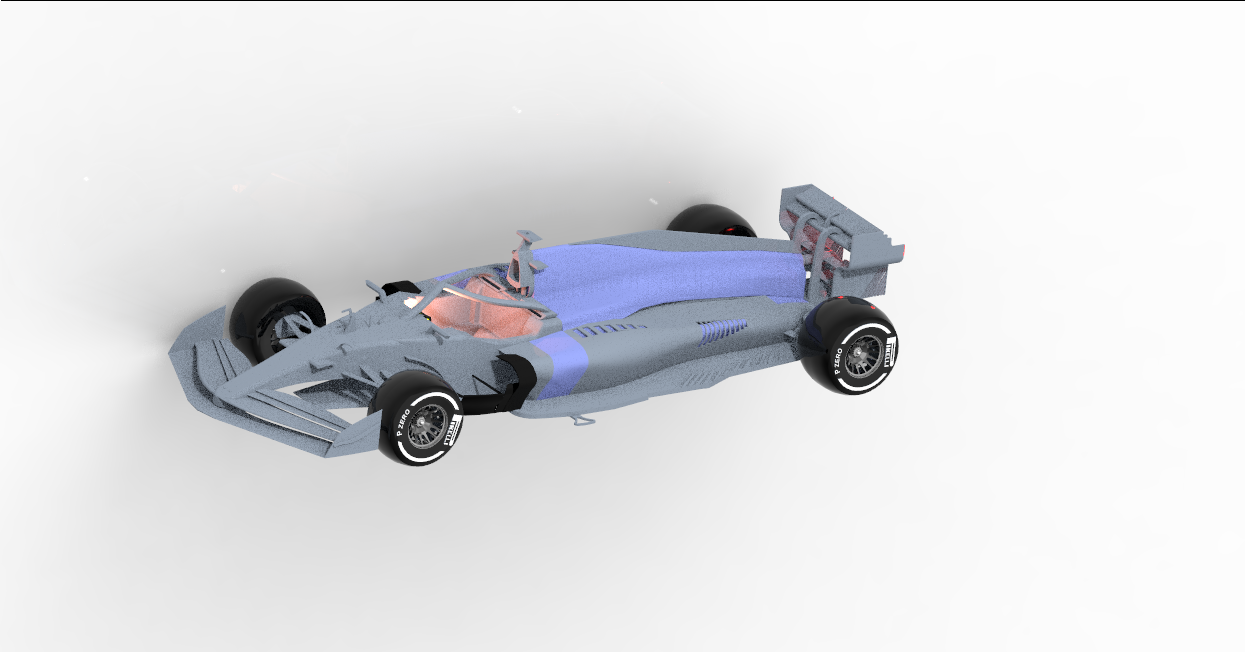 BWT Alpine 2020年一级方程式CAD模型