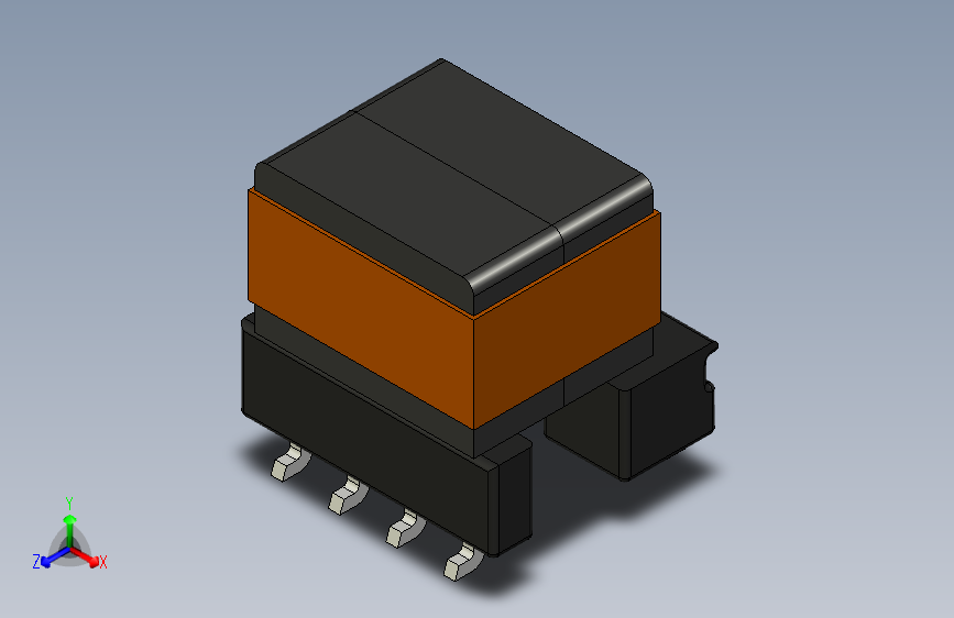 SMD EP7 推挽变压器