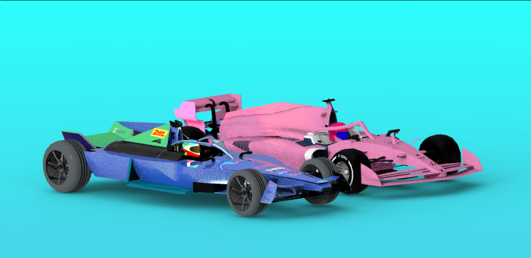 第三代Formula-E CAD模型