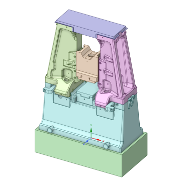 锻造模具 模型 8 DF