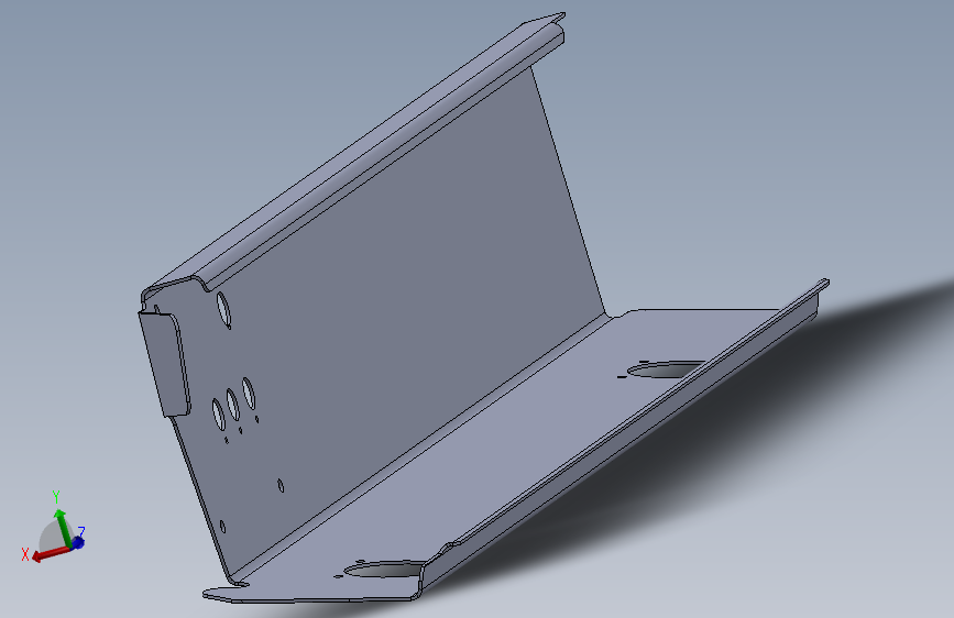 在Solidworks中使用钣金进行面板设计
