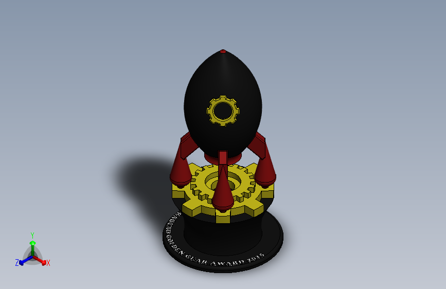 2015 GC Golden Gear 奖杯 - _Fat Rocket_