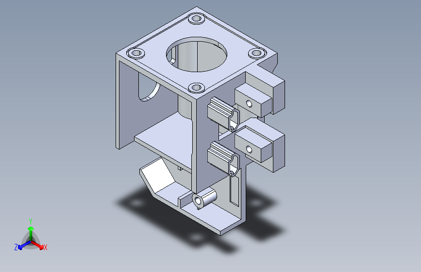 Ender 2 Pro Y轴电机支架