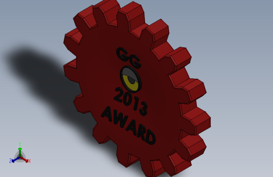 GG 奖 2013 模特