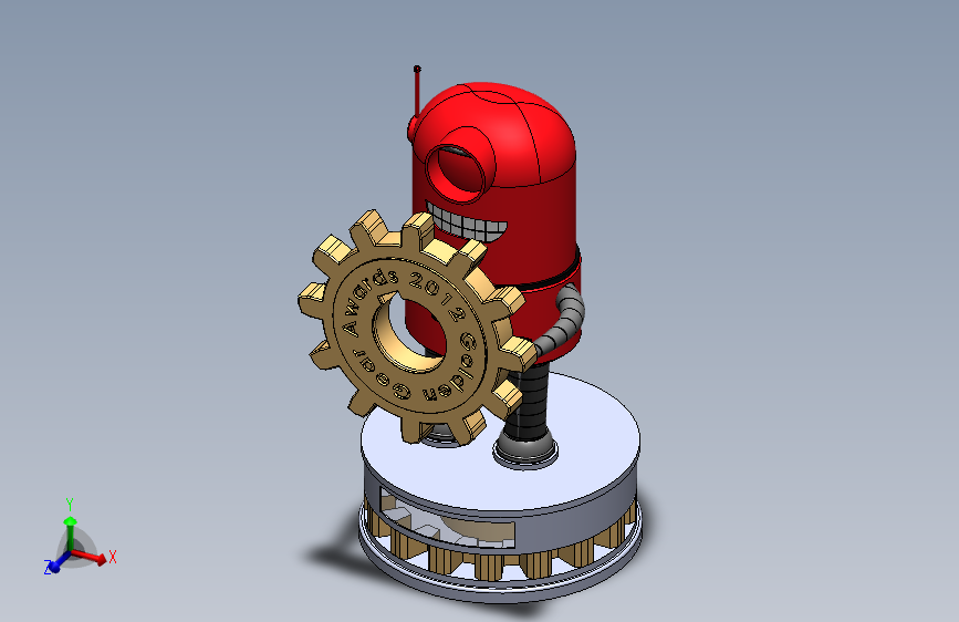 GrabCad 金齿轮奖设计挑战赛