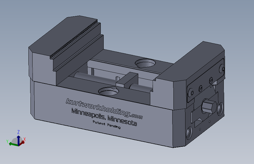 Kurt MaxLock™ 5轴台虎钳 – PF440