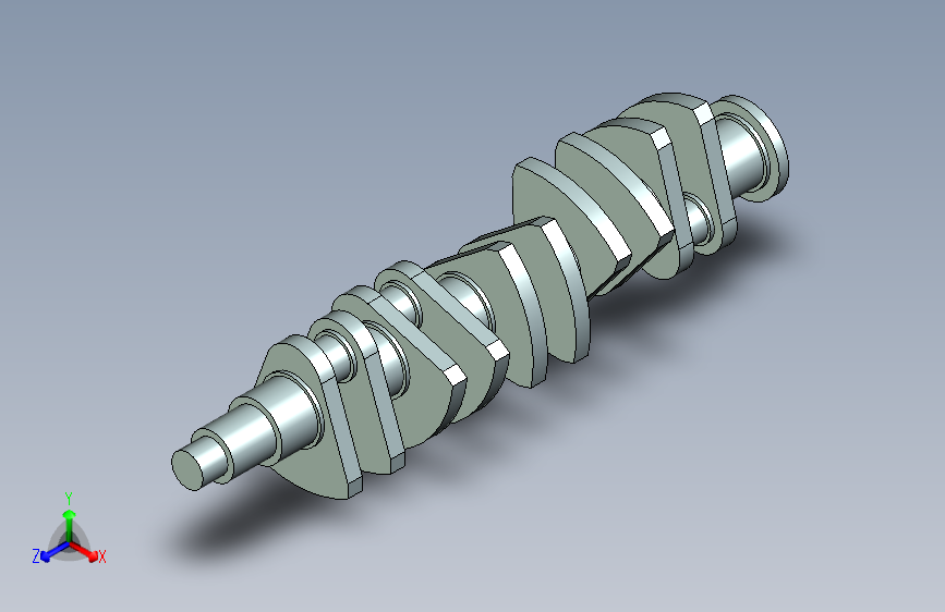 NX CAD ENGINE 轴