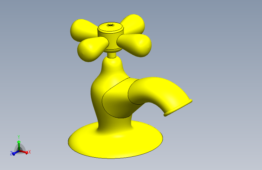 SolidWorks 高级曲面教程 水龙头配件