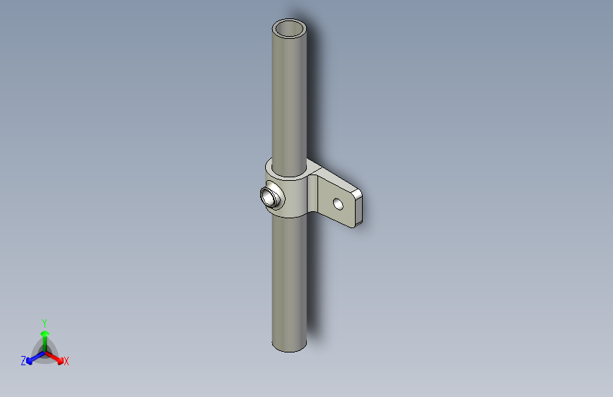 SteelTek 3_4英寸偏移法兰 产品编号 #737828 模型编号 #679-904HC CAD_STEP