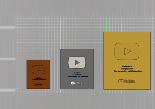 YouTube 播放按钮