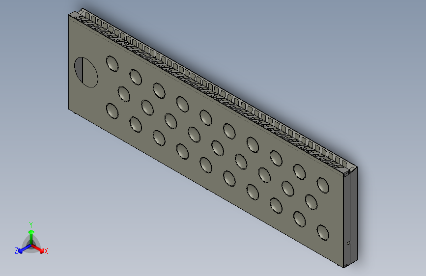 薄板热对流器盖。