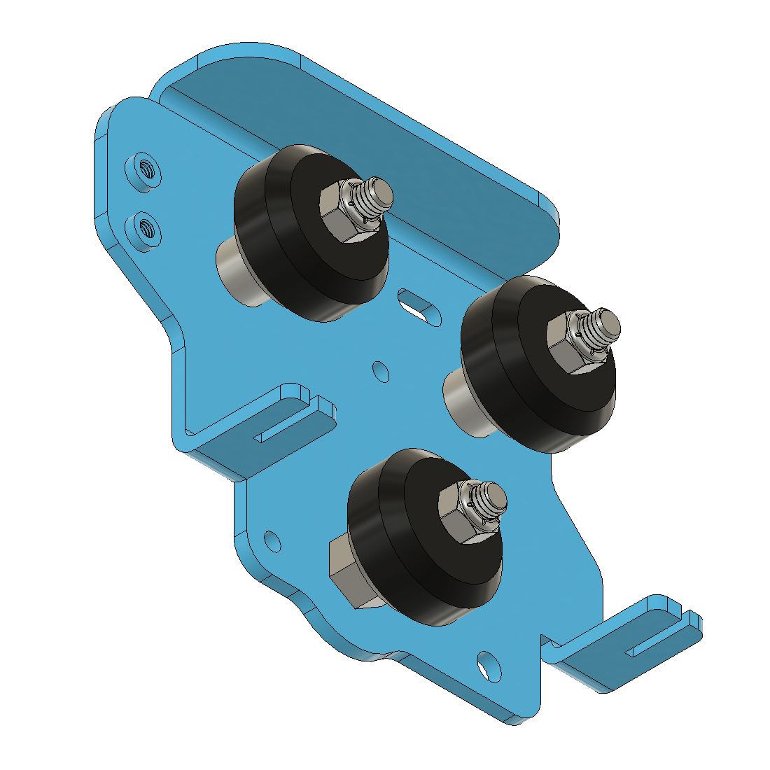创想三维 CR-10 V2 V3 X 车板带 V- 轮
