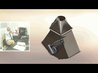 精确关闭粉闸 – 气动活塞驱动