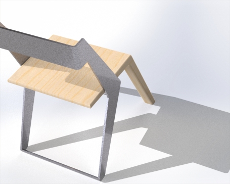 SolidWorks中的现代椅子设计 _ 3D建模